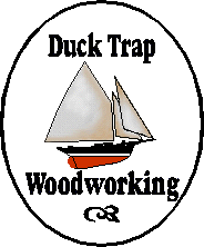 Duck Trap Woodworking sign